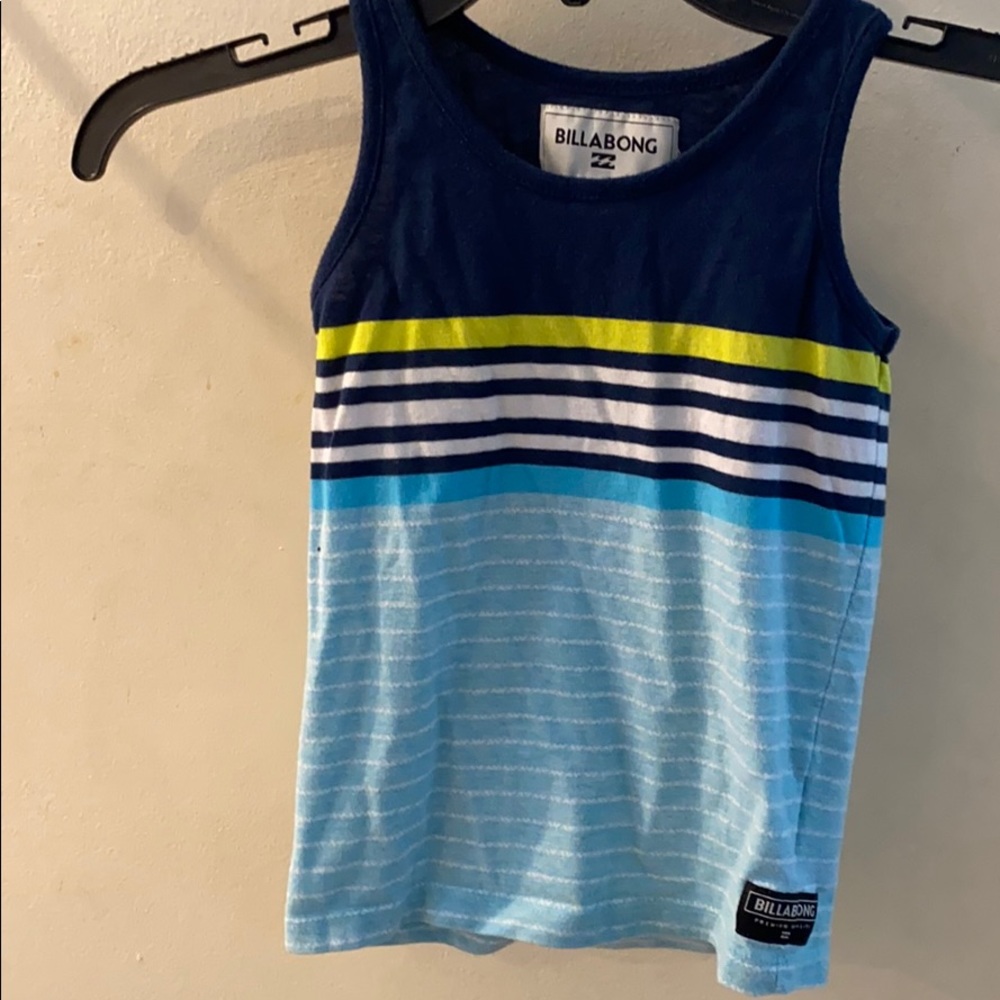 Boys billabong tank top